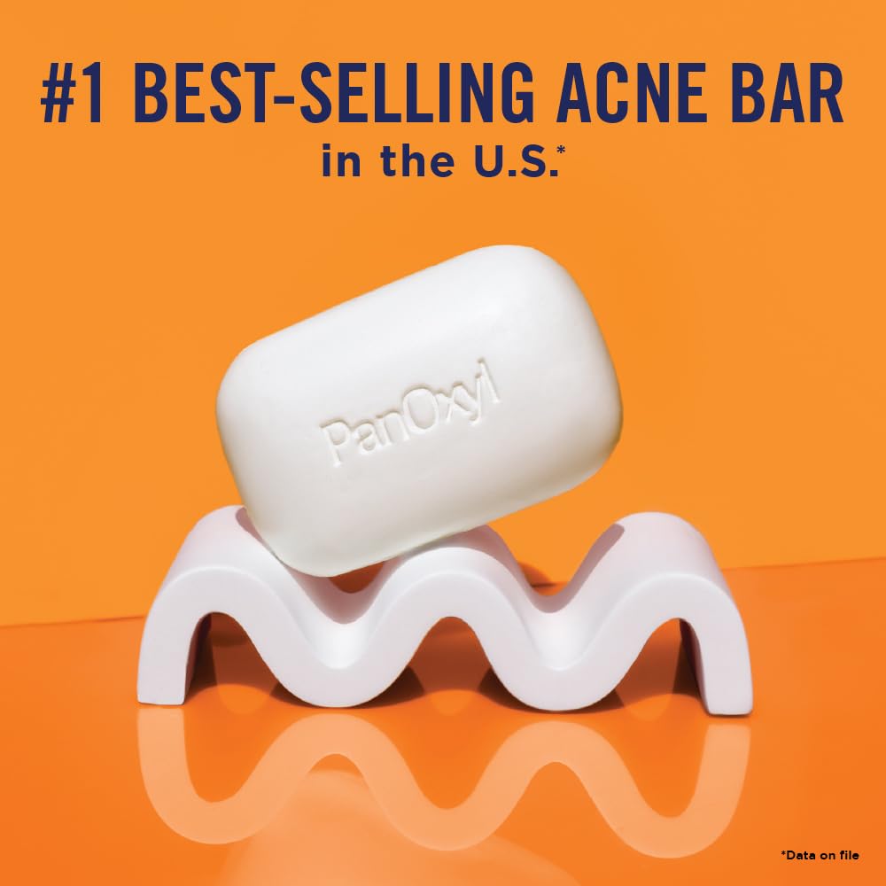 PanOxyl Acne Bar in a bathroom setting