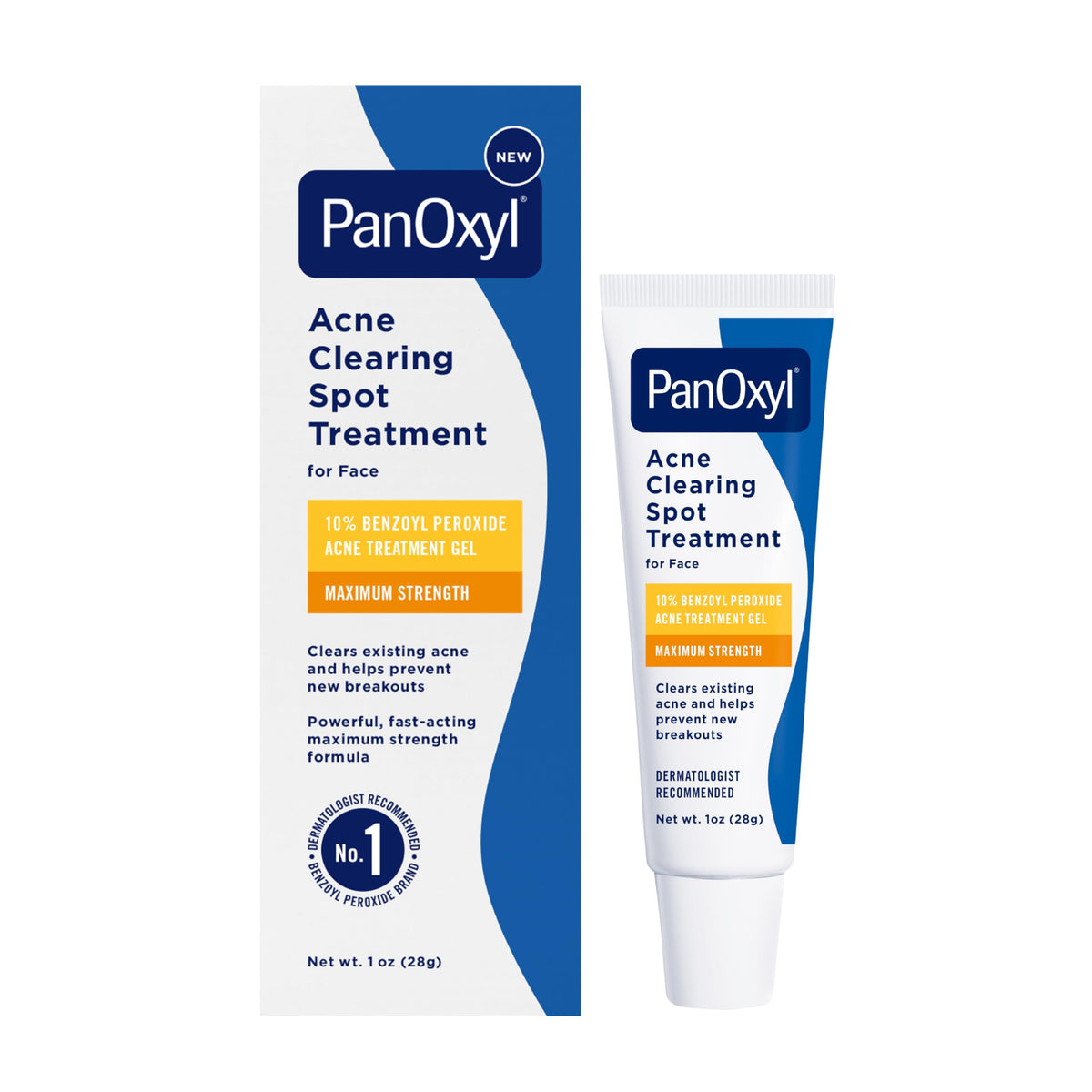 PanOxyl Acne Clearing Spot 10% Benzoyl Peroxide front view
