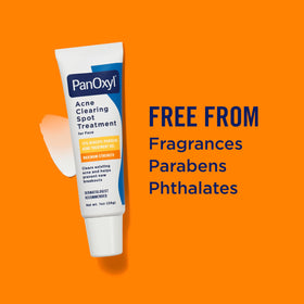 PanOxyl Acne Clearing Spot application on skin