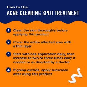 PanOxyl Acne Clearing Spot with other skincare products