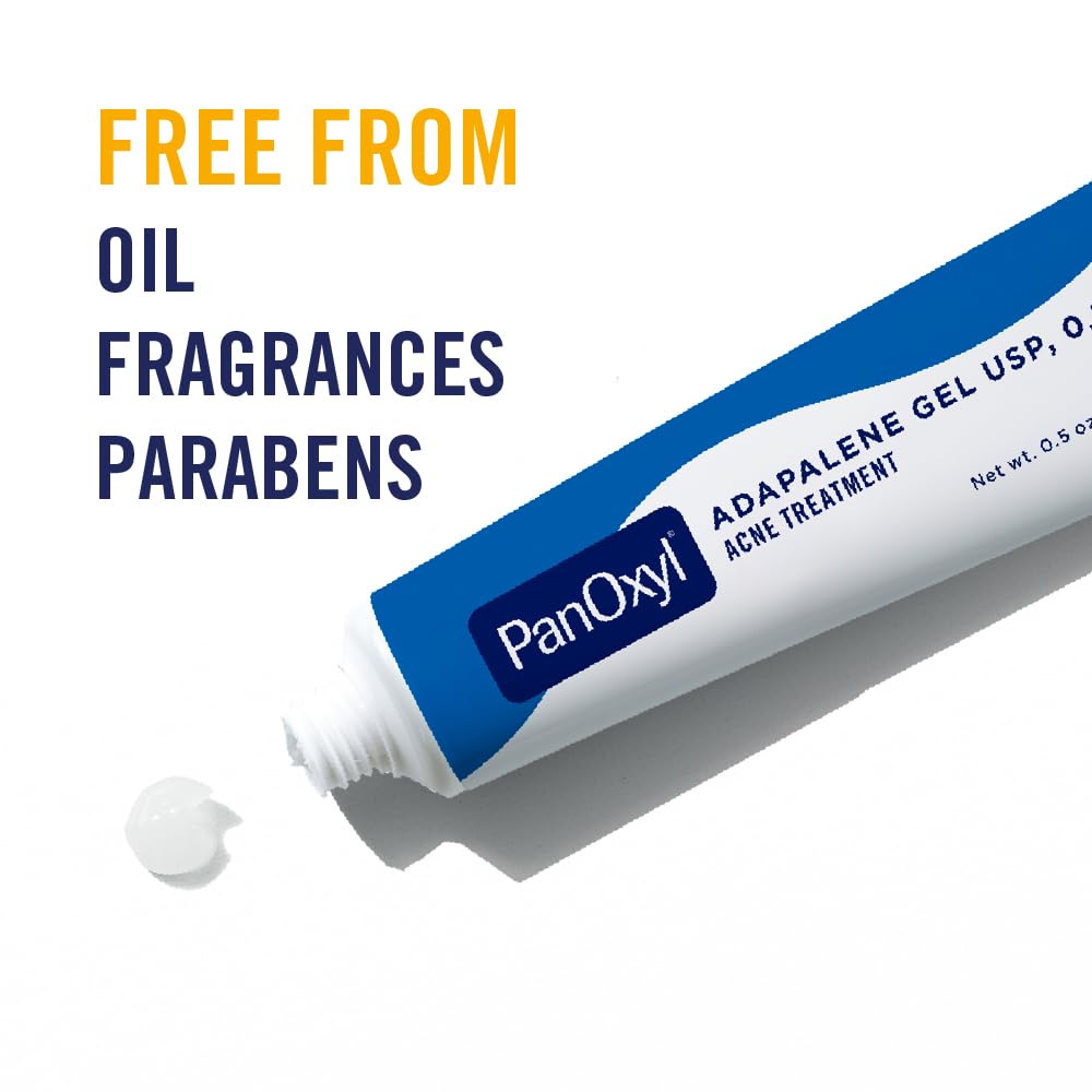 PanOxyl Adapalene 0.1% Leave-On Gel ingredients list