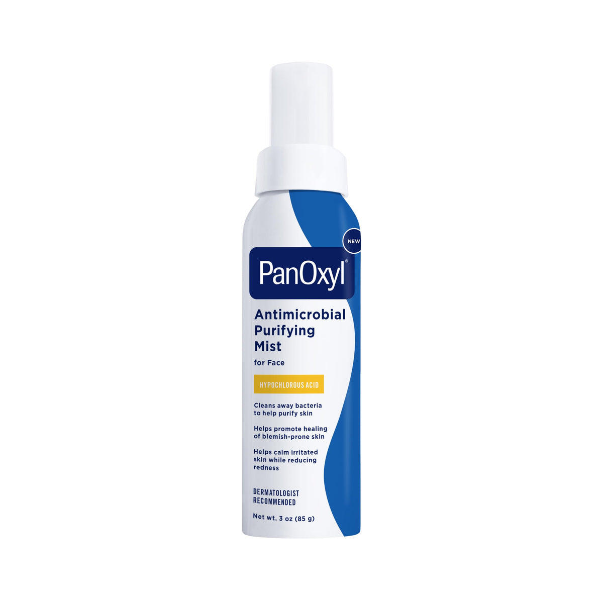 PanOxyl Antimicrobial Purifying Mist 3 oz front view