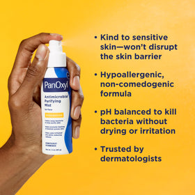 PanOxyl Antimicrobial Purifying Mist packaging