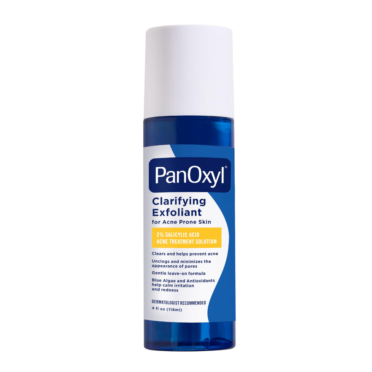 PanOxyl Clarifying Exfoliant 2% Salicylic Acid 4 fl oz front view