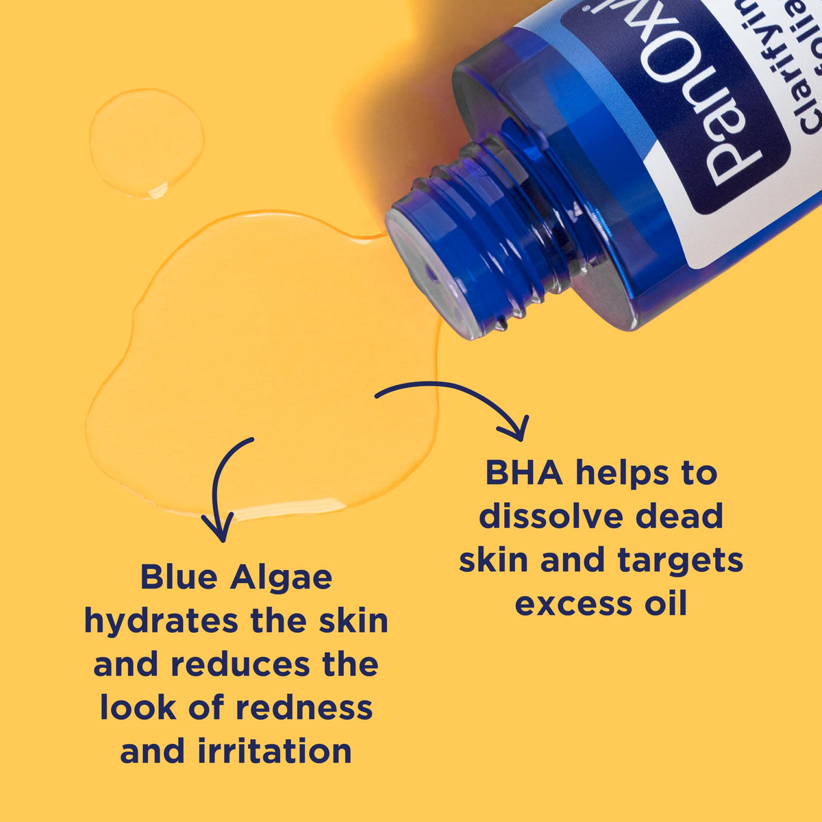 PanOxyl Clarifying Exfoliant 2% Salicylic Acid texture close-up