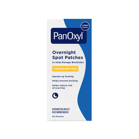 PanOxyl PM Overnight Spot Patches 40 Count front view