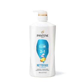 Pantene 2-in-1 Shampoo & Conditioner Classic Clean on a shelf
