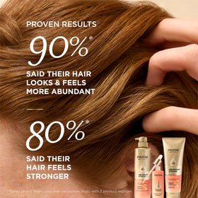 Pantene Abundant & Strong Conditioner 8 oz in bathroom setting