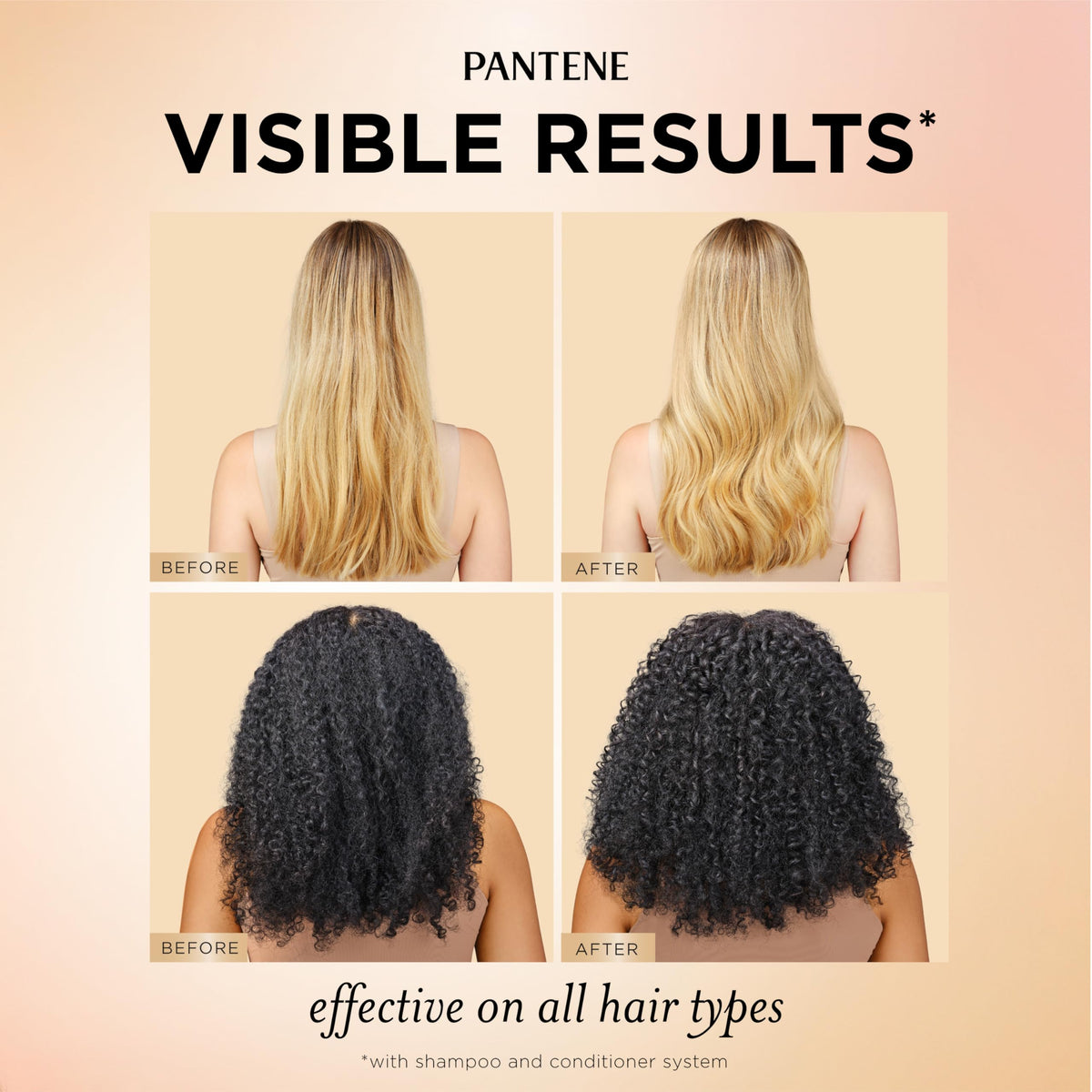 Pantene Abundant & Strong Conditioner 8 oz with ingredients