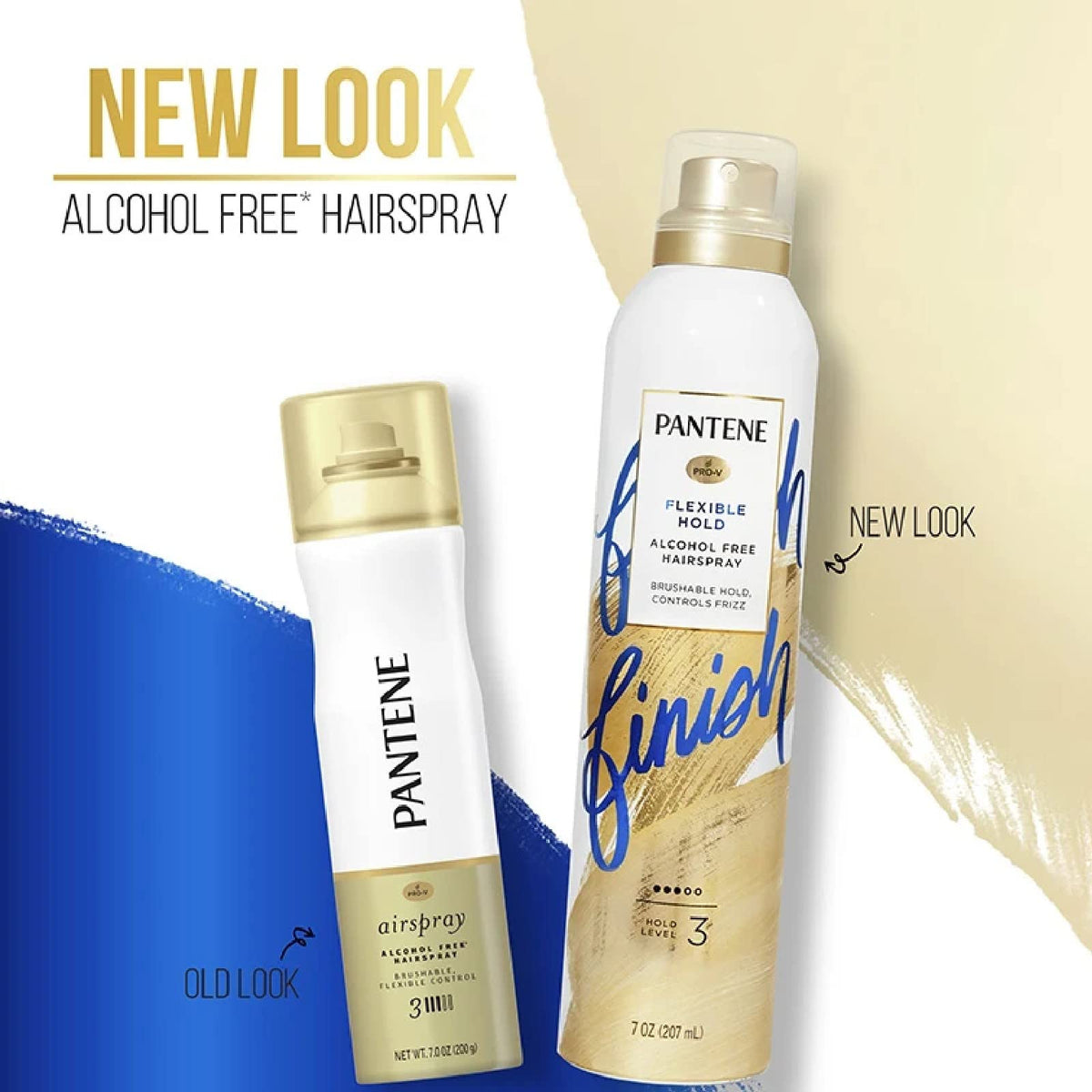 Pantene Air Spray Brushable Strong Hold 7 Ounce side view