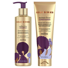 Pantene Argan Oil Shampoo and Conditioner Kit front view