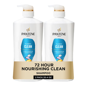 Pantene Classic Clean Shampoo 27.7 oz front view