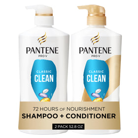 Pantene Classic Clean Shampoo 52.8 Oz front view