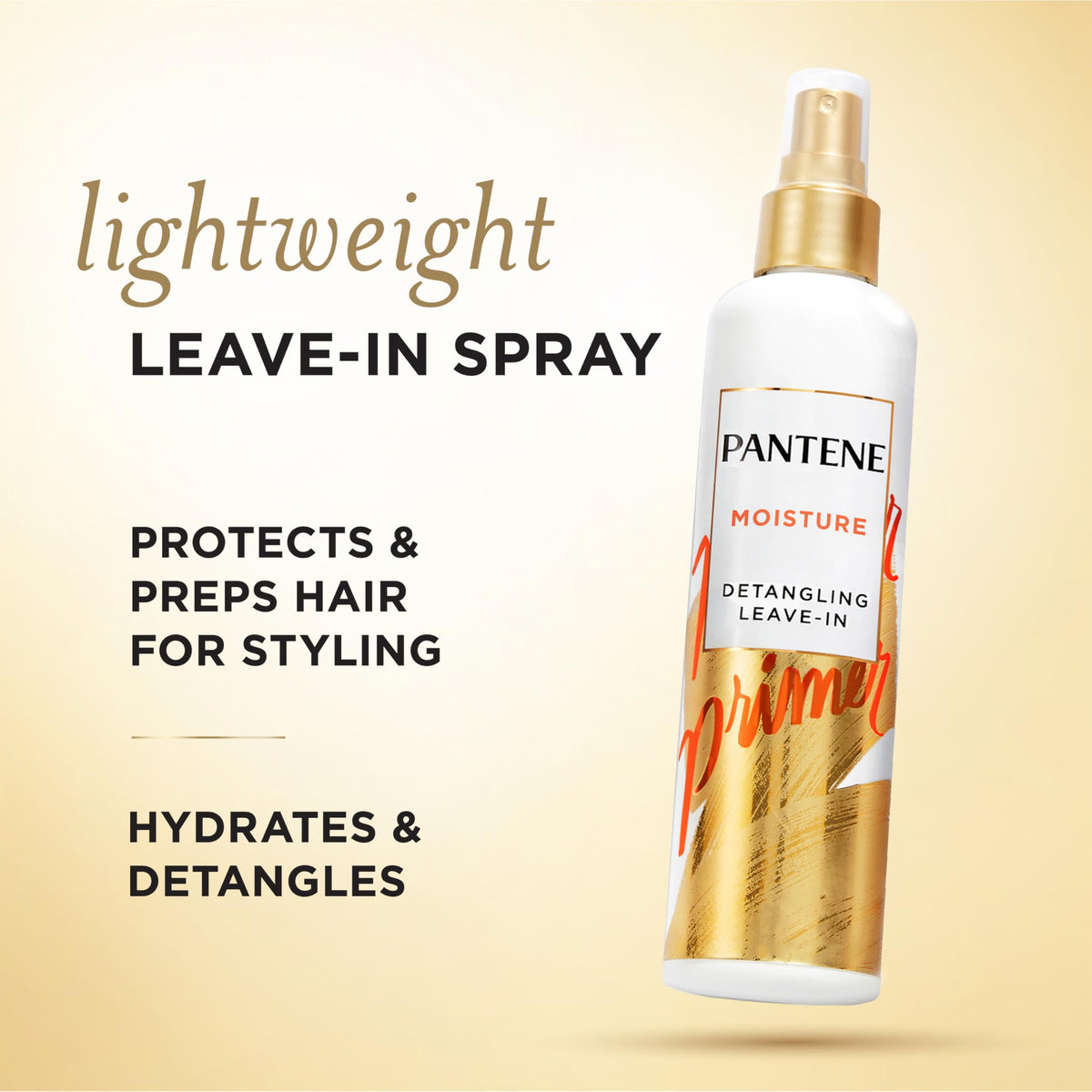 Pantene Conditioning Detangler Spray 3 pack with packaging
