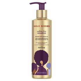 Pantene Gold Series Argan Oil Shampoo 8.5 Fl Oz front view