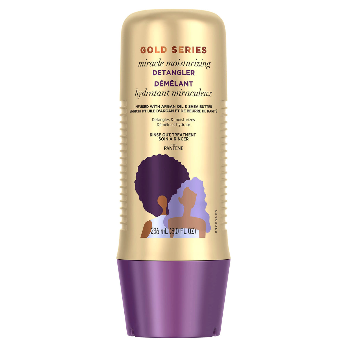 Pantene Gold Series Detangler 8 Fl Oz front view