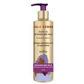 Pantene Gold Series Detangling Milk 7.6 Fl Oz front view