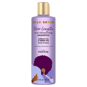 Pantene Gold Series New Lengths Root Stimulating Shampoo front view