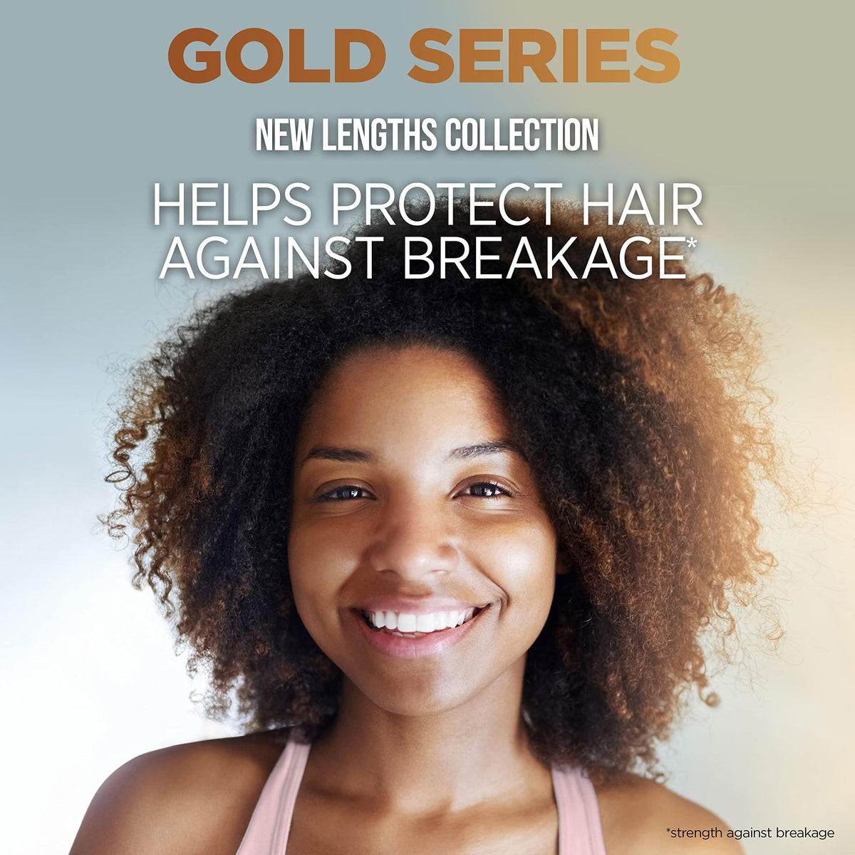Pantene Gold Series shampoo showing texture