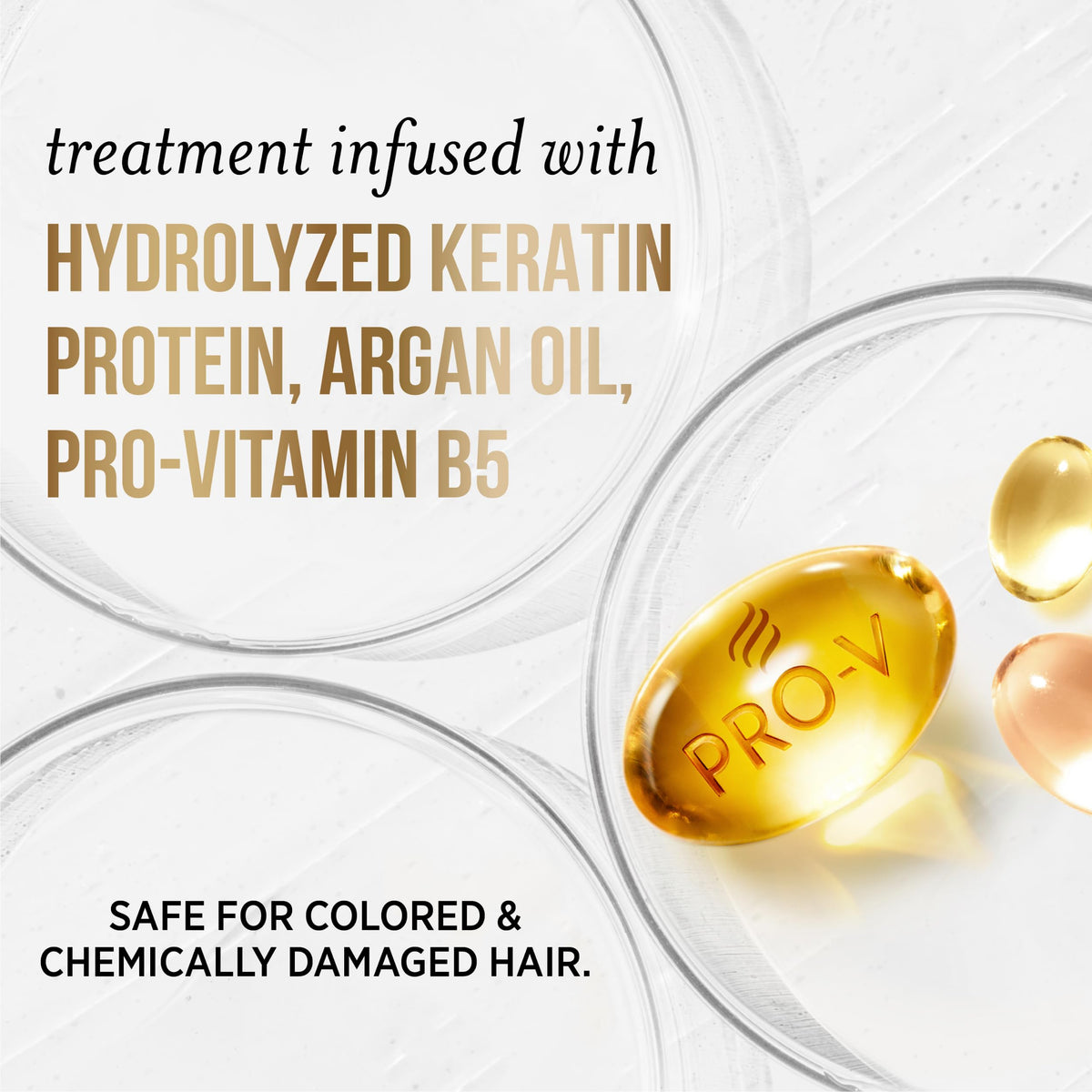 Pantene Keratin Leave-In Conditioner packaging details