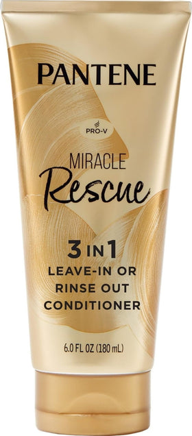 Pantene Miracle Rescue 3 in 1 Leave In Conditioner 200g front view