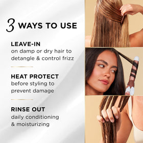 Pantene Miracle Rescue 3 in 1 Leave In Conditioner 200g with cap open