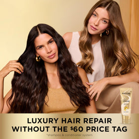Pantene Miracle Rescue Deep Conditioner on bathroom shelf