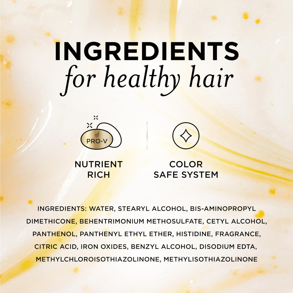 Pantene Miracle Rescue Hair Mask ingredients list