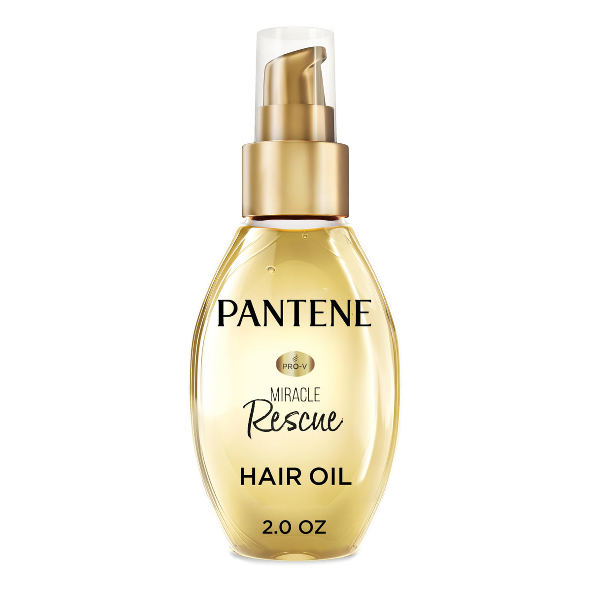 Pantene Miracle Rescue Regenerative Hair Oil 2.0 FL Oz front view