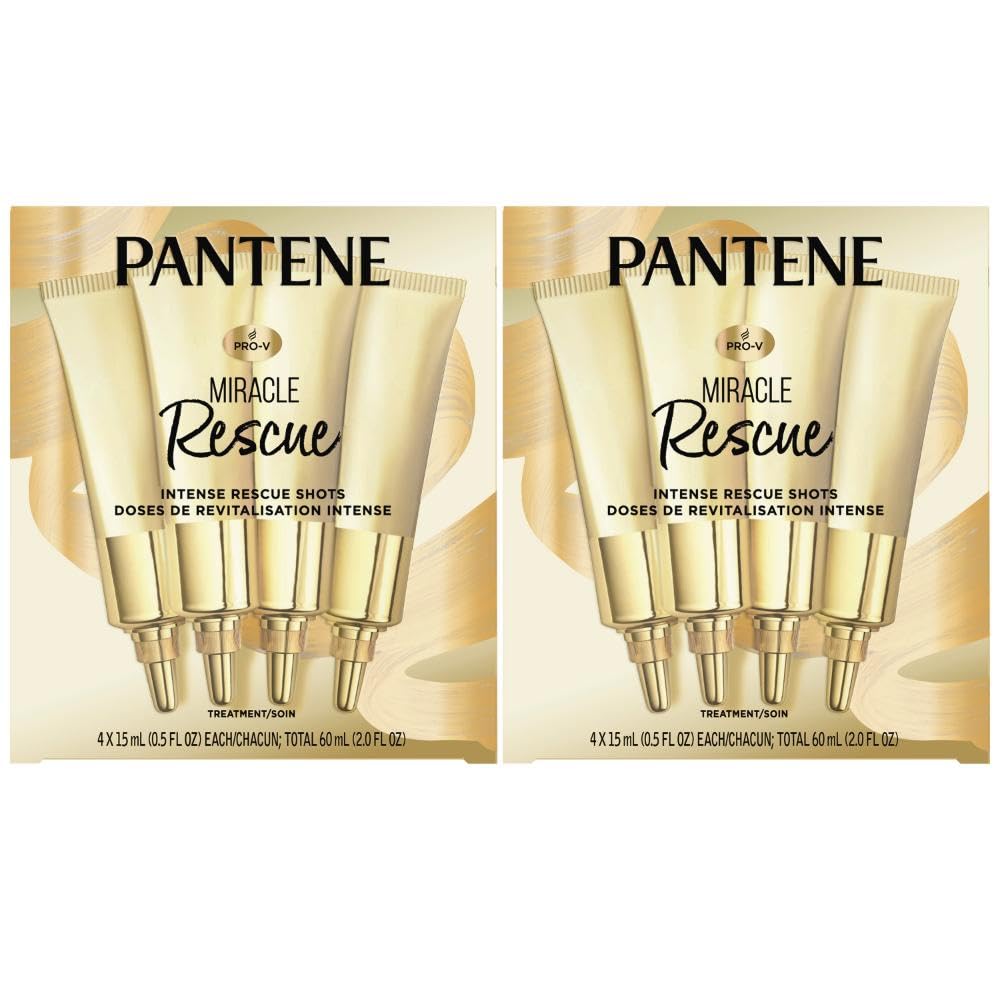 Pantene Miracle Rescue Shots front view with ampoules