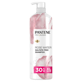 Pantene Rose Water Shampoo 30 oz front view