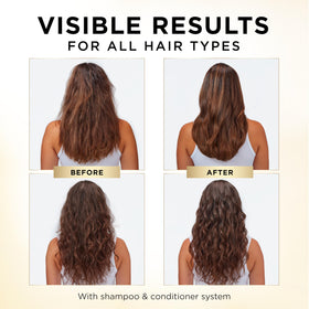 Pantene shampoo lather on hand