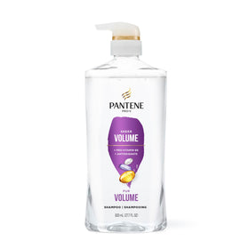 Pantene shampoo texture on hand