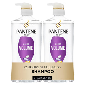 Pantene Sheer Volume Shampoo 27.7 Oz front view
