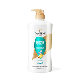 Pantene Smooth & Sleek Conditioner with beautiful hair