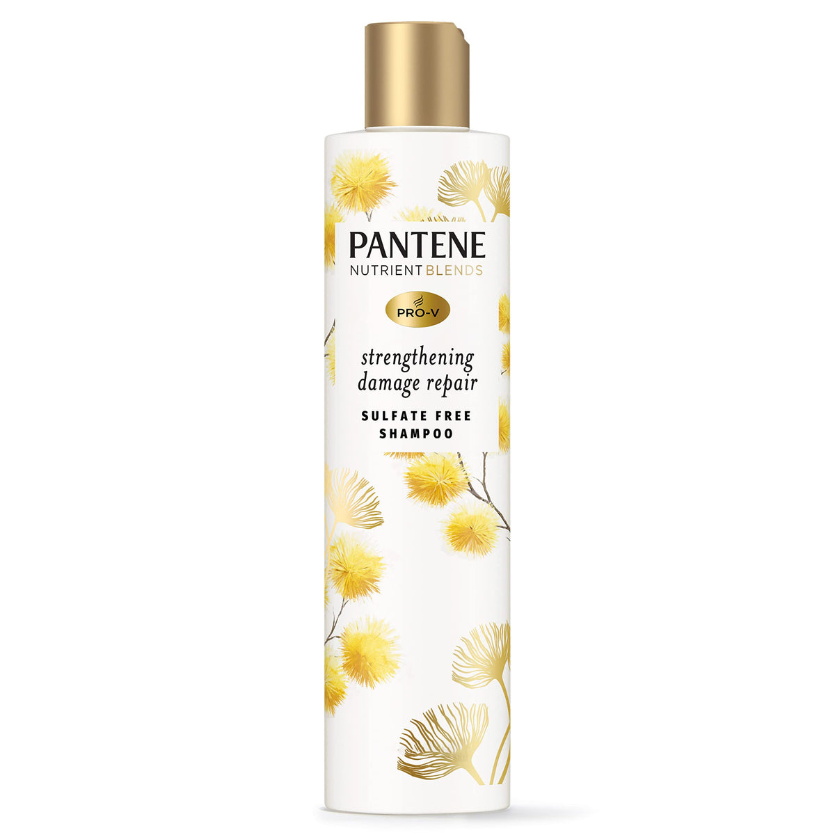 Pantene Sulfate Free Shampoo 9.6 oz bottle front view