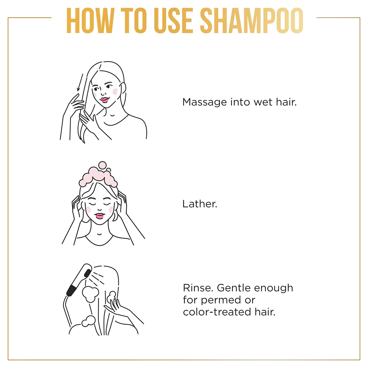 Pantene Sulfate Free Shampoo 9.6 oz with fresh bamboo