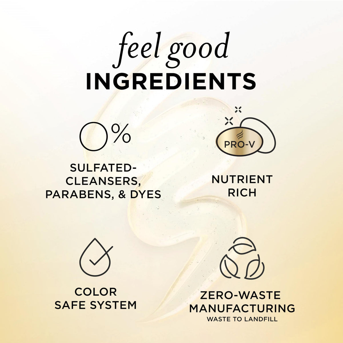 Pantene Sulfate Free Shampoo with Rice Water 30 oz with rice water ingredients