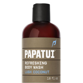 PAPATUI Refreshing Body Wash Lush Coconut 18 fl oz front view
