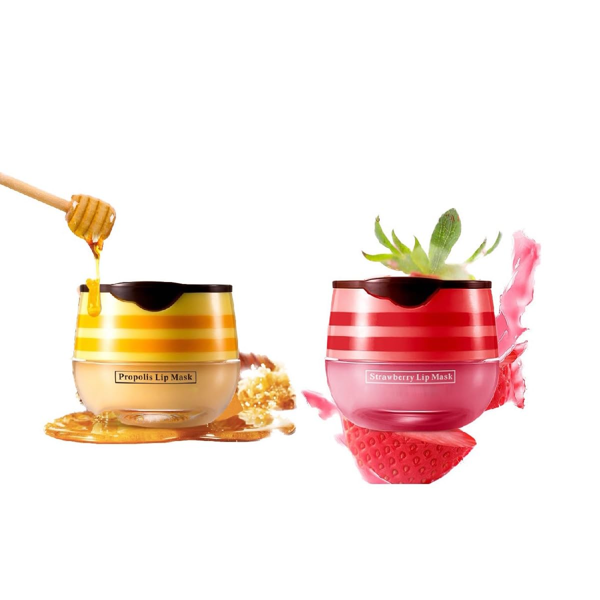 PAQIMAN Bee Lip Balm Honey Pot front view