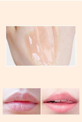 PAQIMAN Bee Lip Balm Honey Pot on a vanity