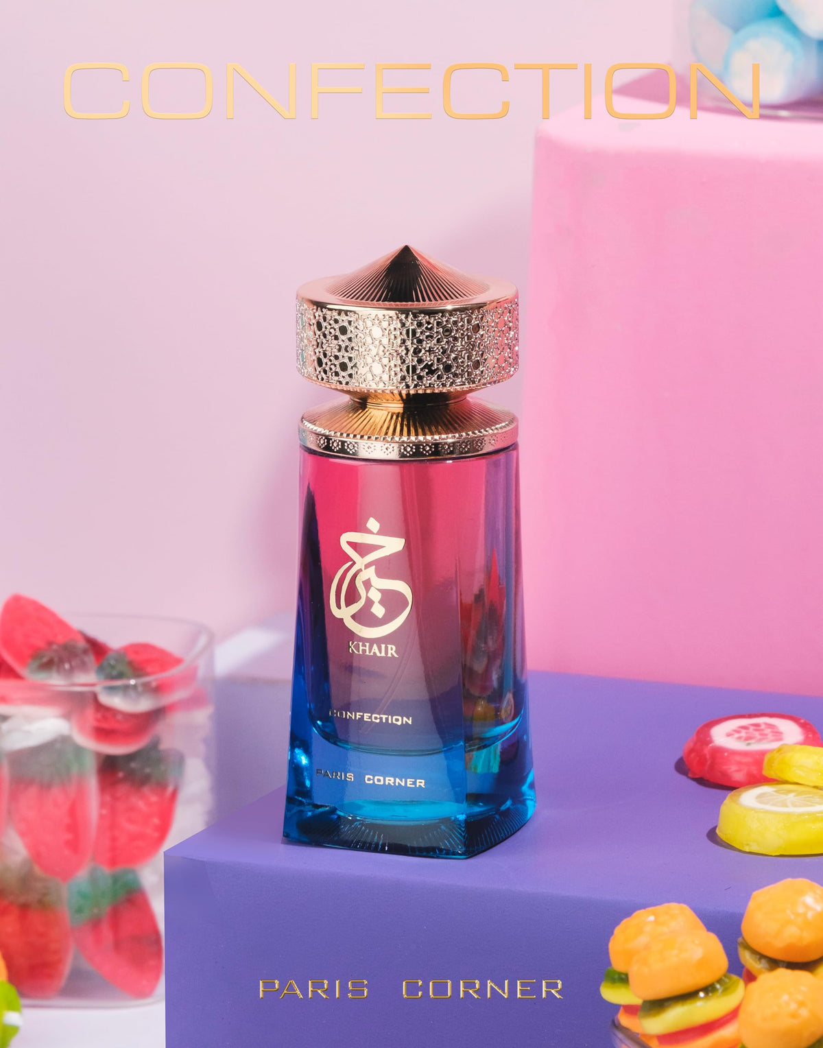 Paris Corner Khair Confection EDP packaging