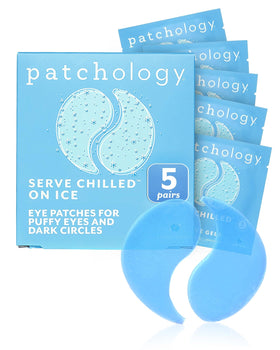 Patchology On Ice Cooling Blue Under Eye Patches front view