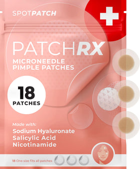 PatchRx Micro Needle Pimple Patch front view packaging