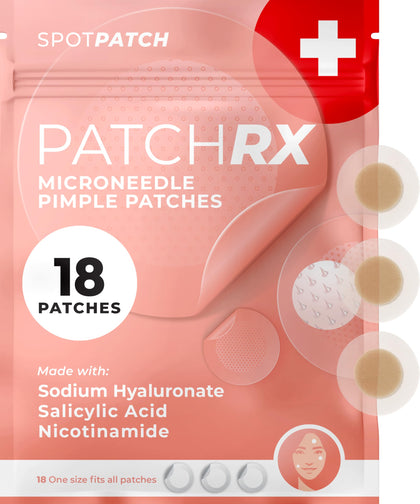 PatchRx Micro Needle Pimple Patch front view packaging