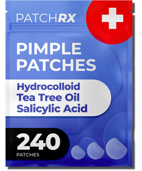 PatchRx Pimple Patches 240 count front view packaging