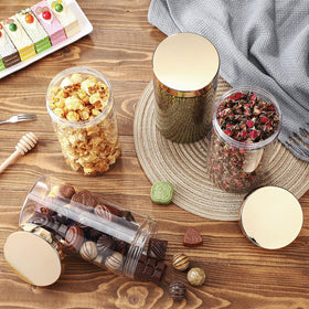 Patelai plastic jar filled with lotion