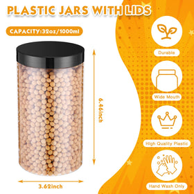 Patelai plastic jars set showing four jars with lids