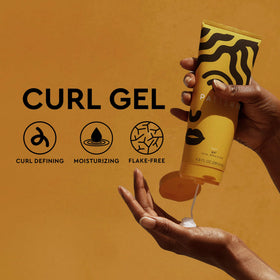 PATTERN Curl Gel 9.8 fl oz application on curly hair