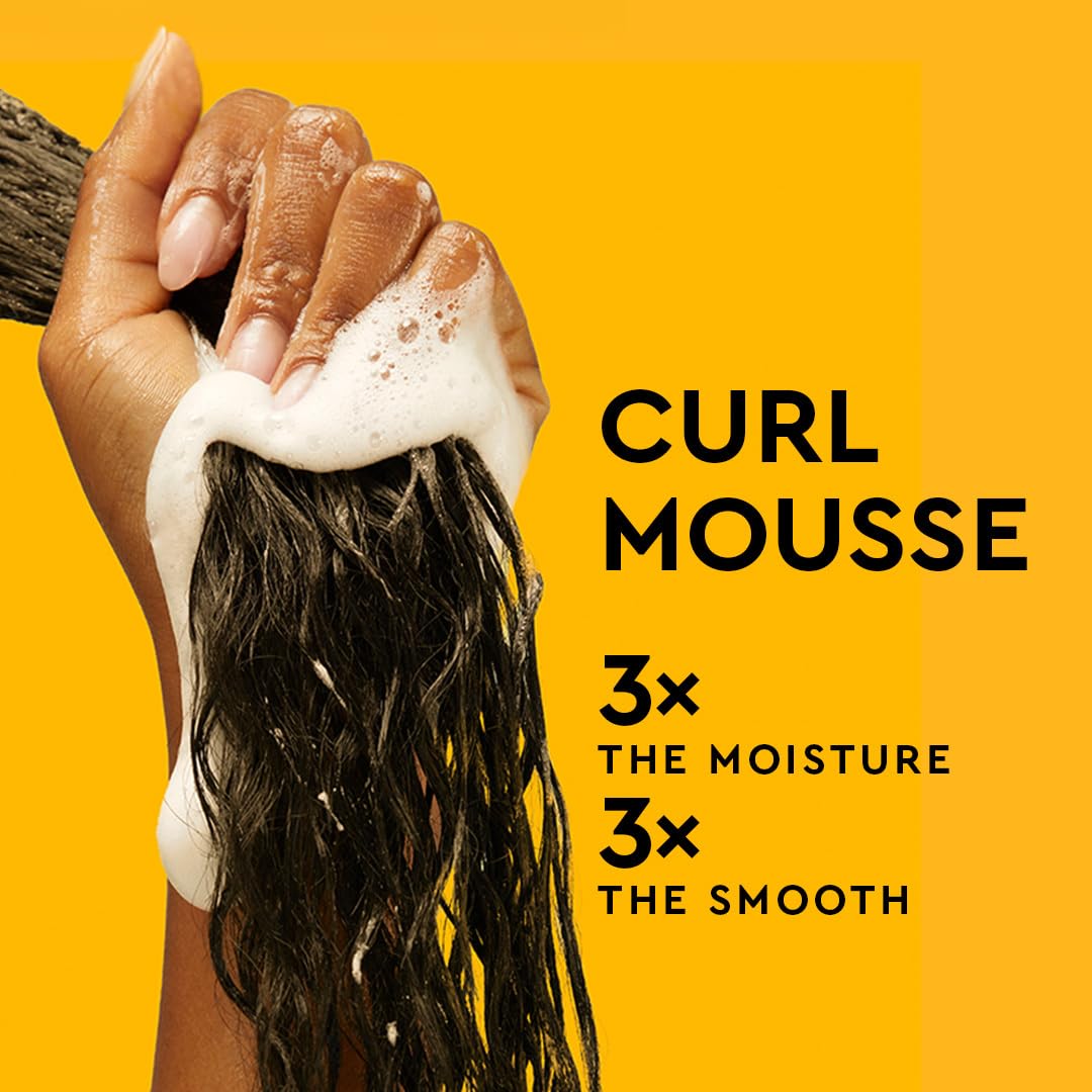 PATTERN Curl Mousse 8 fl oz side view showing texture